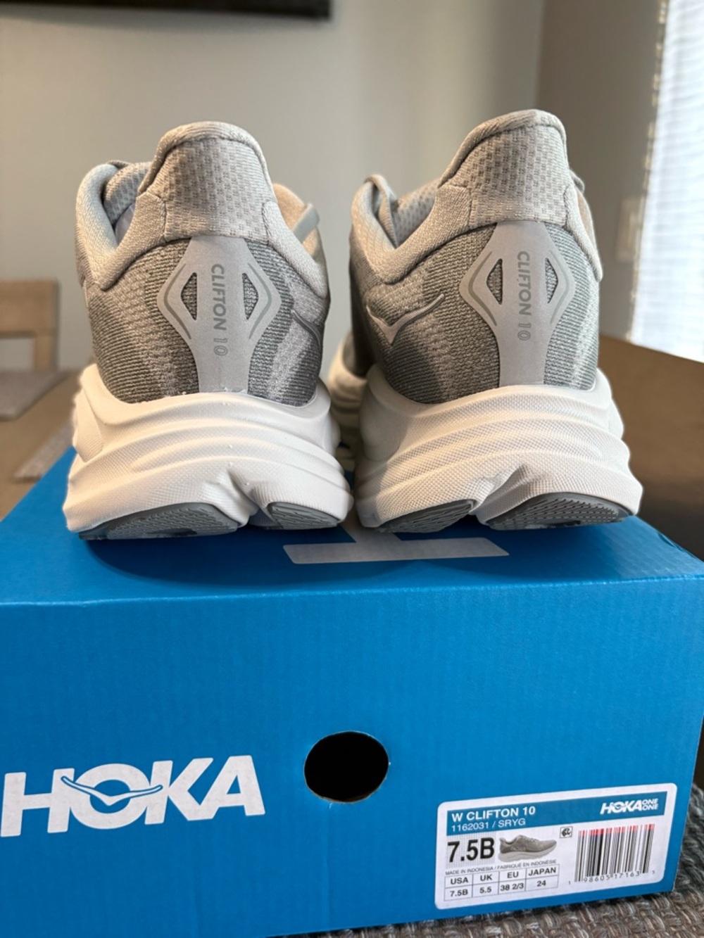 HOKA Stellar Grey / Galactic Grey shoes - Picture 4 of 7